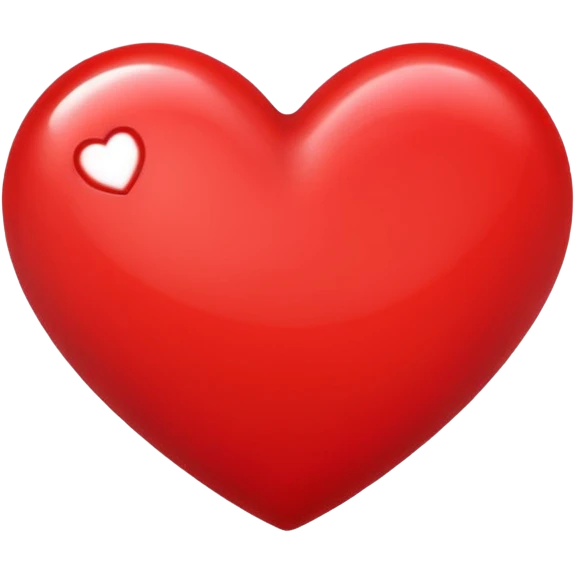 red heart emoji