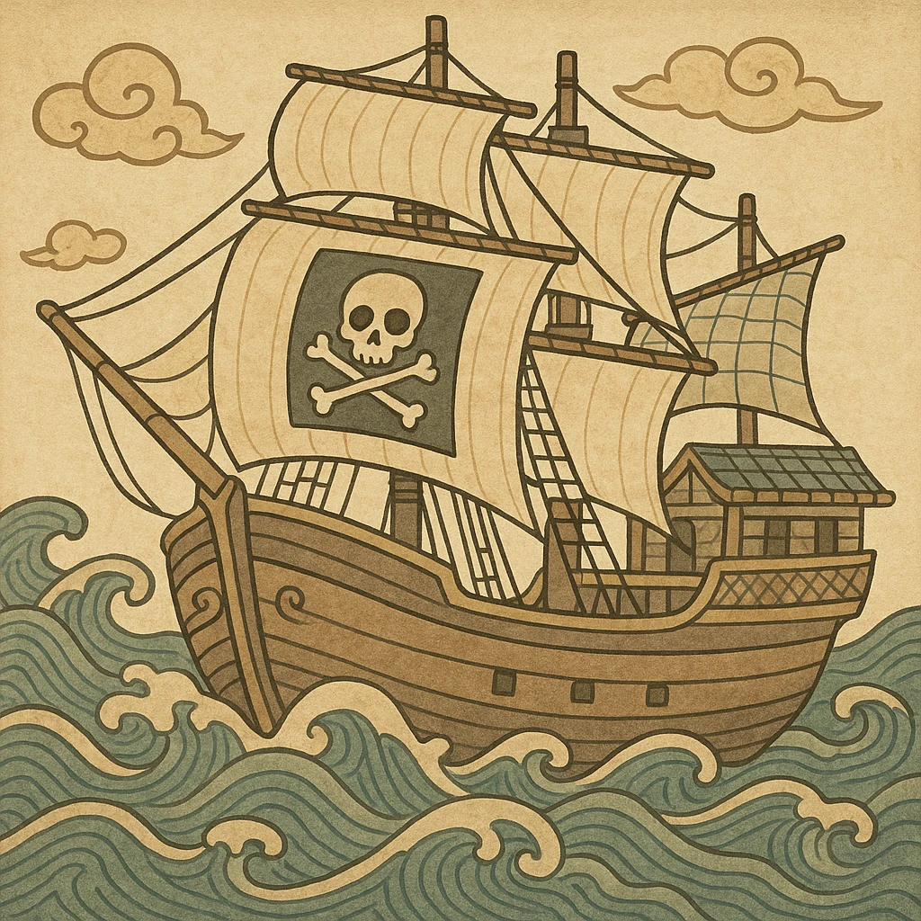 pirate ship emoji