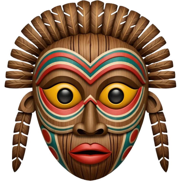 African Tribal Mask emoji