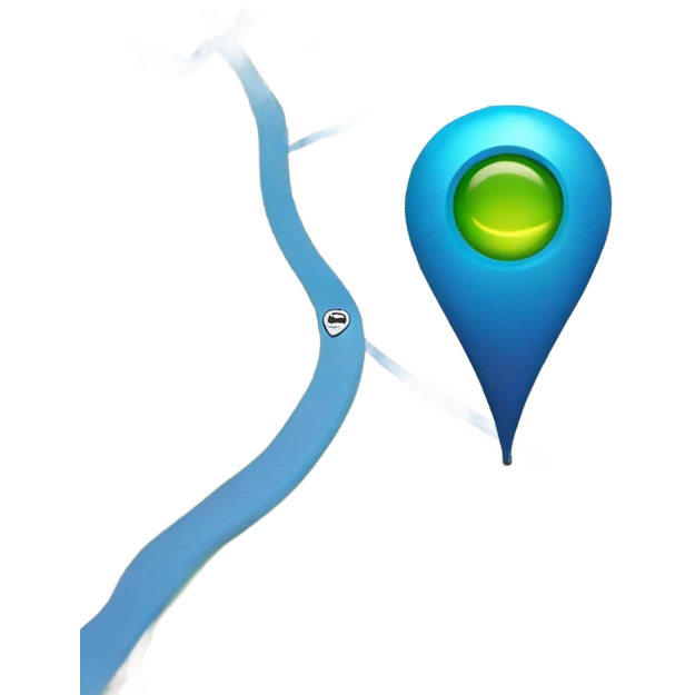 map with location pin emoji