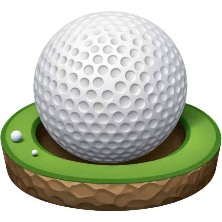 Hole in one emoji
