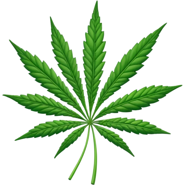 cannabis leaf emoji