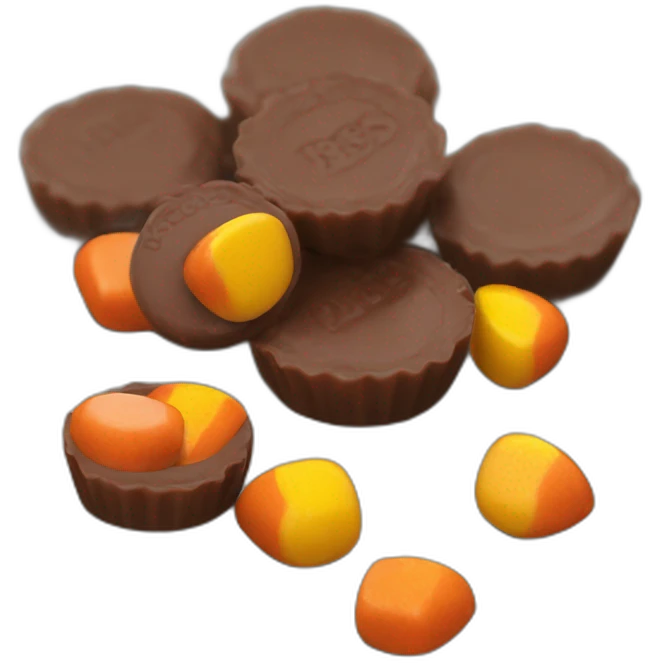 Reese's Pieces emoji