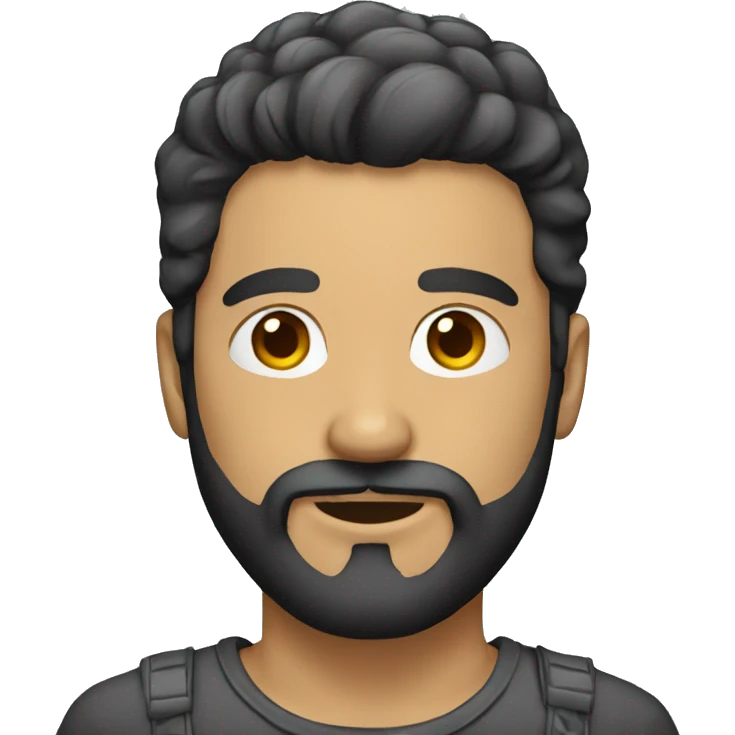 guy with nice beard emoji