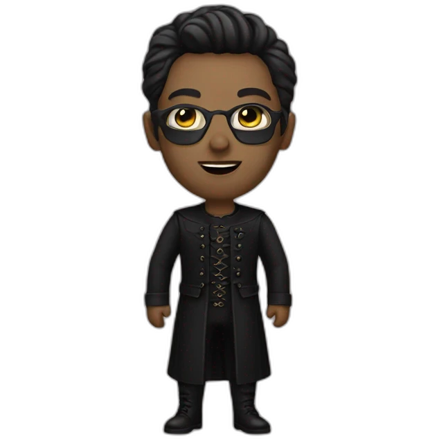 Gothic presenter emoji