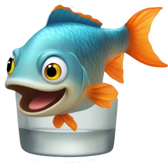 Fish Nemo drink alcohol emoji