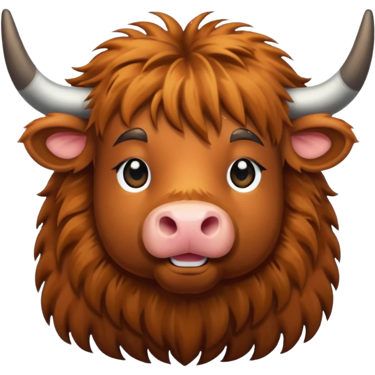 highland cow  emoji