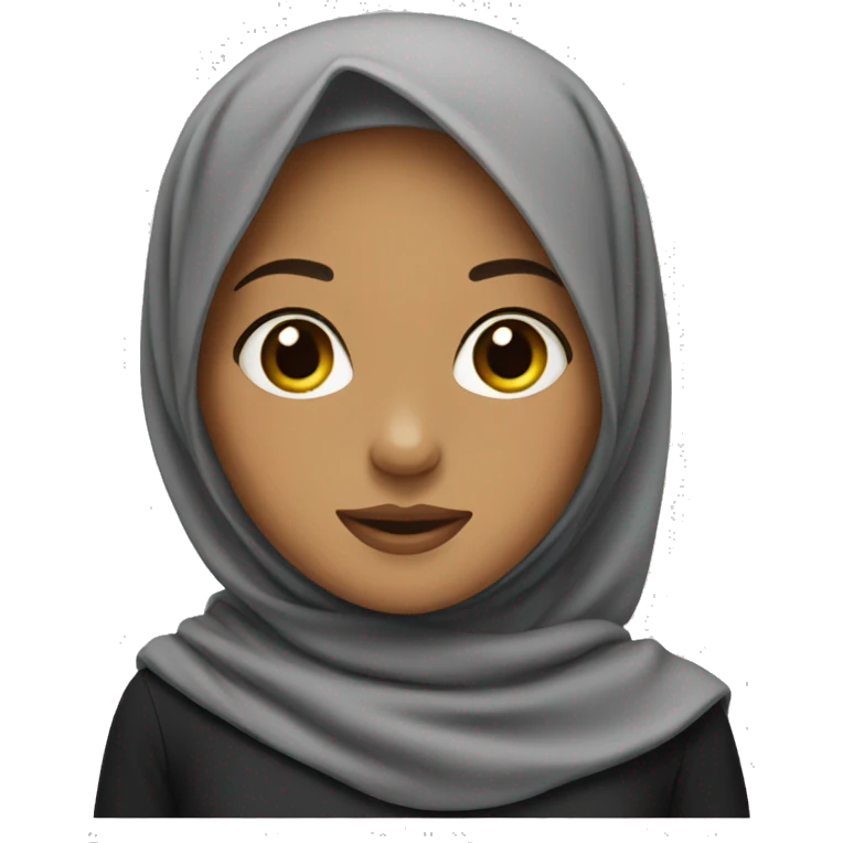Hijab girl emoji