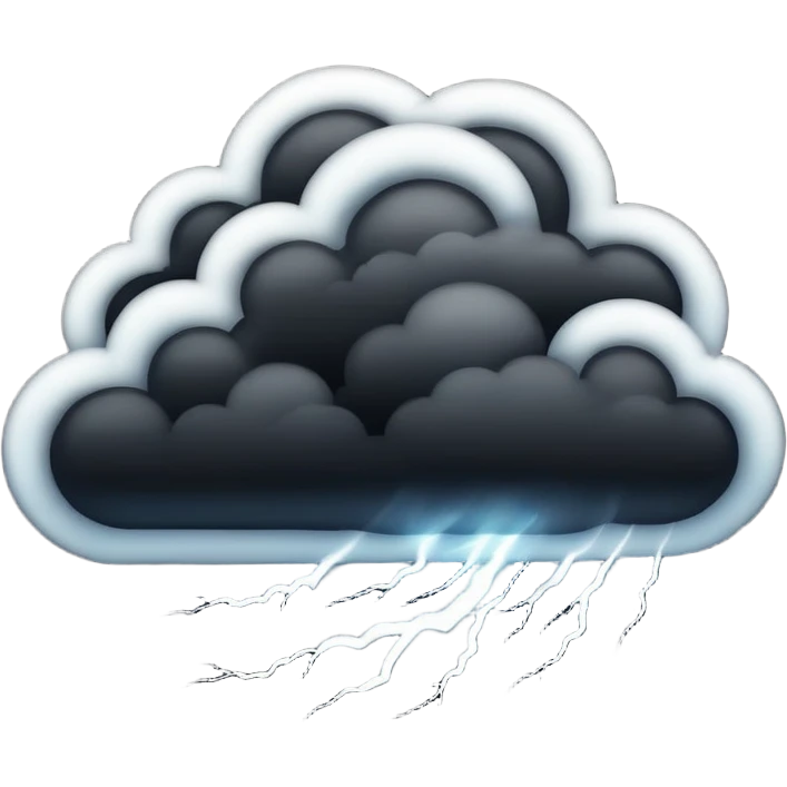 Storm emoji