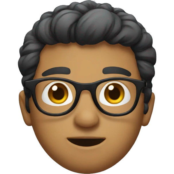Me with glasses  emoji