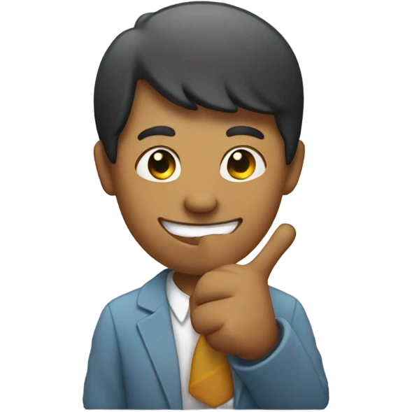 smile with middle finger  emoji