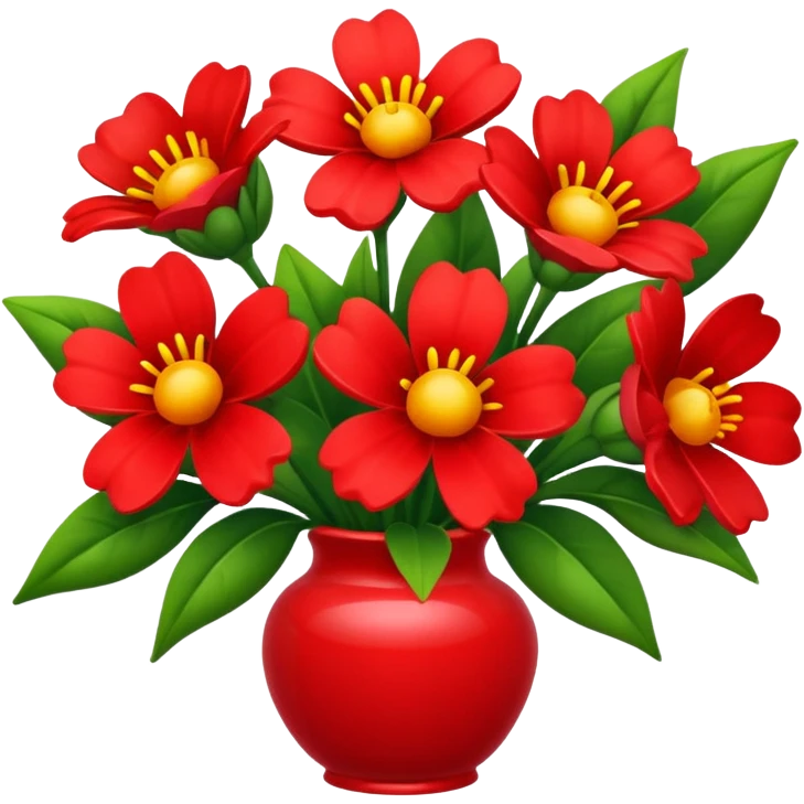 bouquet of kokina flowers emoji