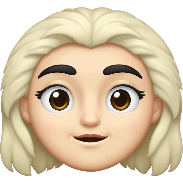 expressive floating eyebrows emoji