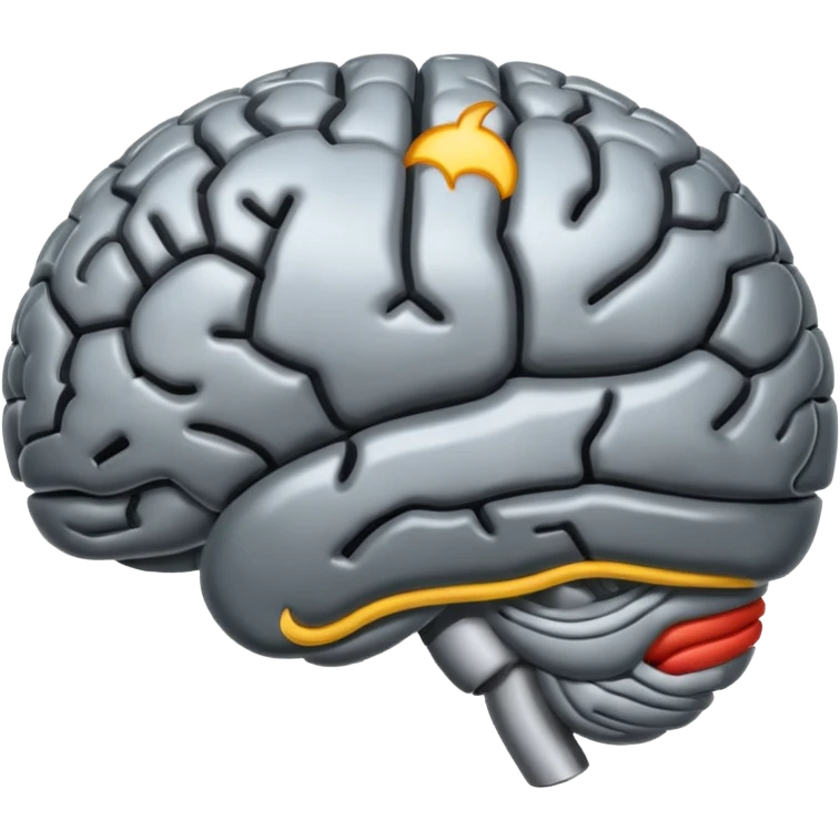 gray/metal brain emoji