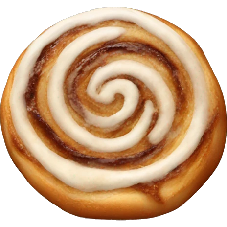 Cinnamon roll emoji
