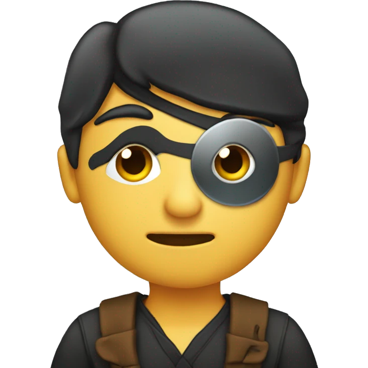one eye patch emoji