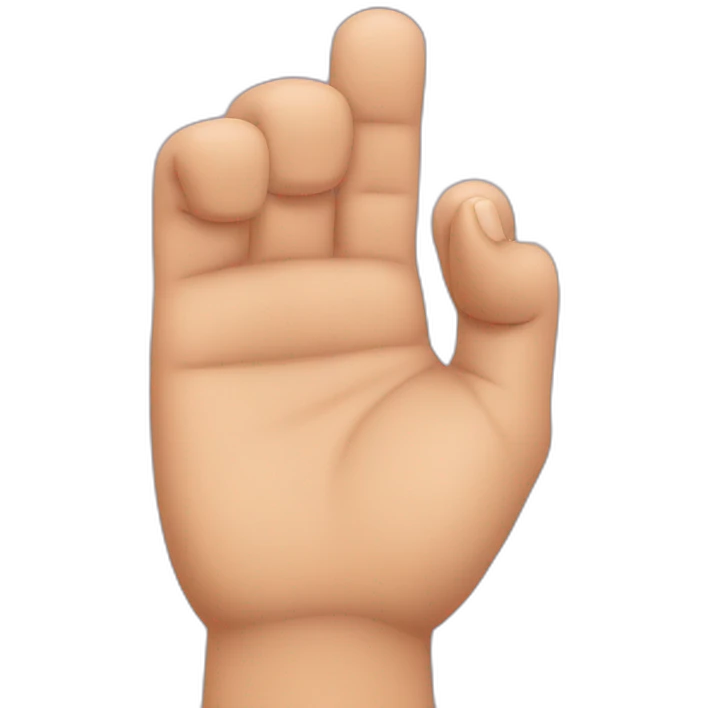 finger reflexion emoji