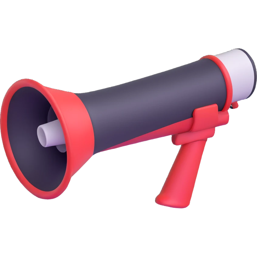 megaphone emoji
