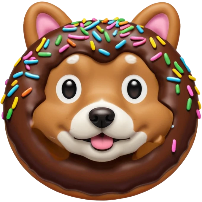 Donut Dog emoji
