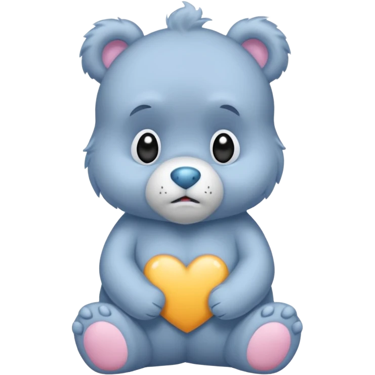 Care bear sad  emoji