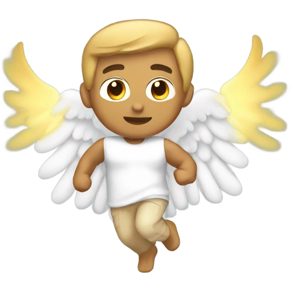 fit male angel emoji