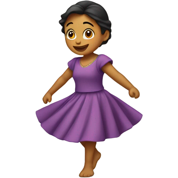  Niña de diez meses bailando emoji