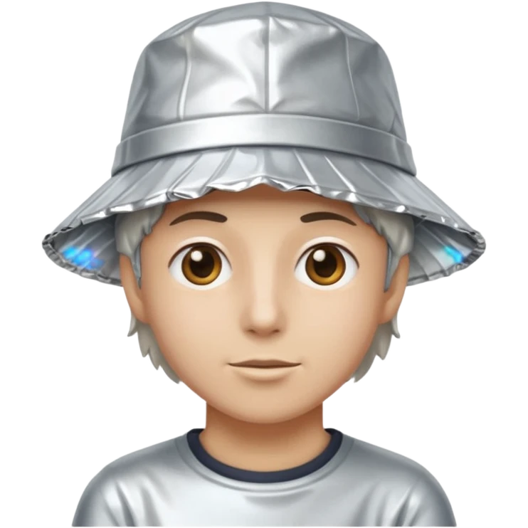Face with tin foil hat emoji