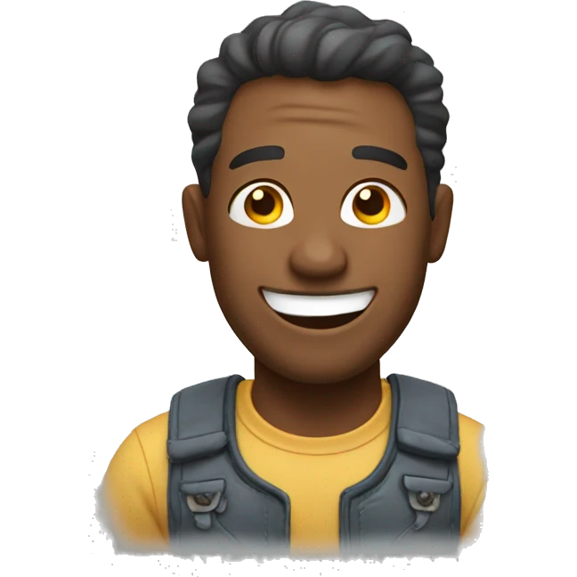 Happy man emoji