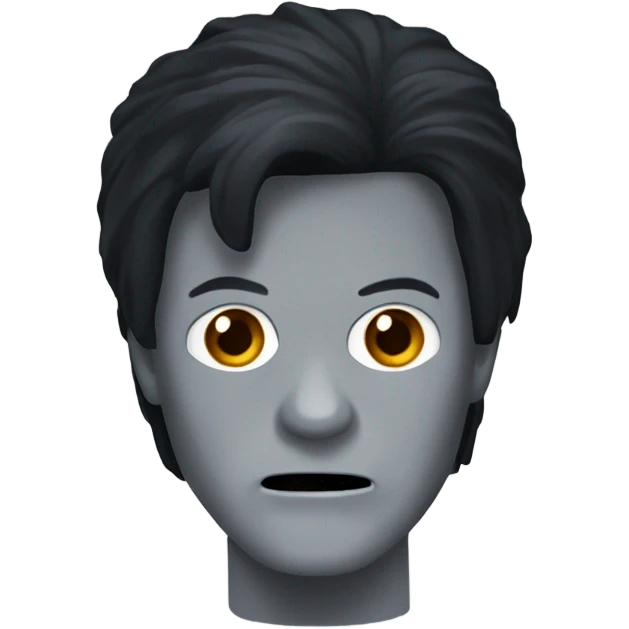 Michael Myers dark hair emoji