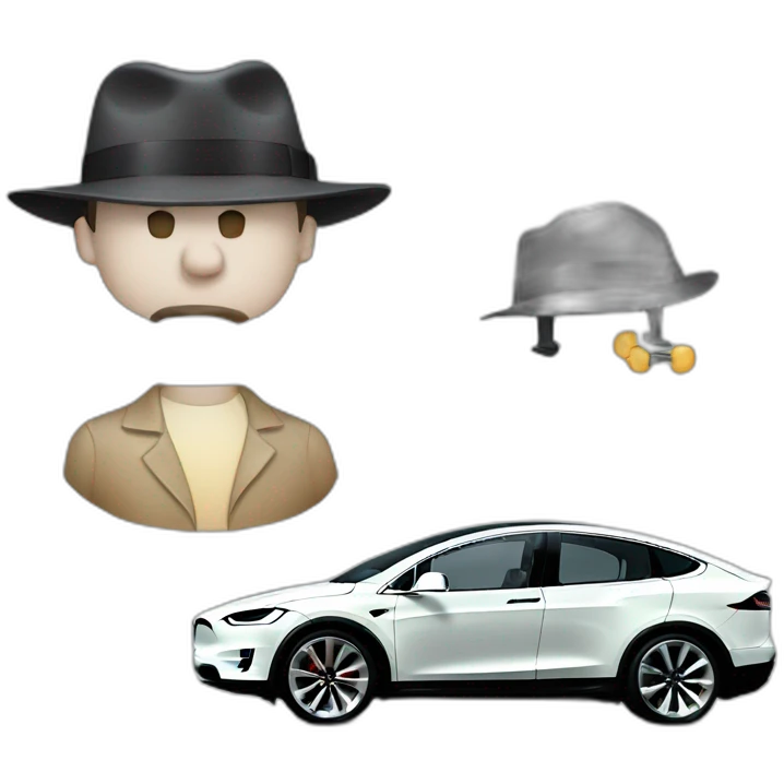 Tesla x bmw emoji