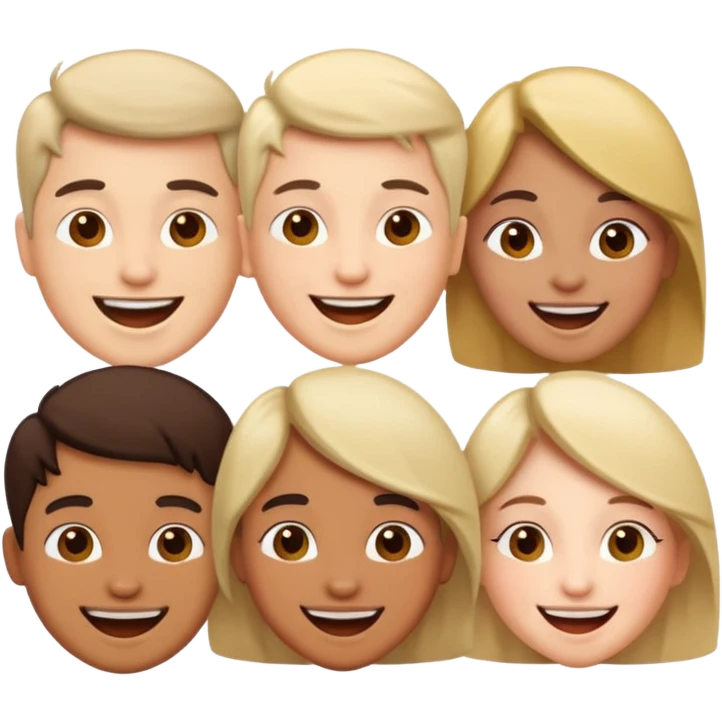 personas que aman con un corazon emoji