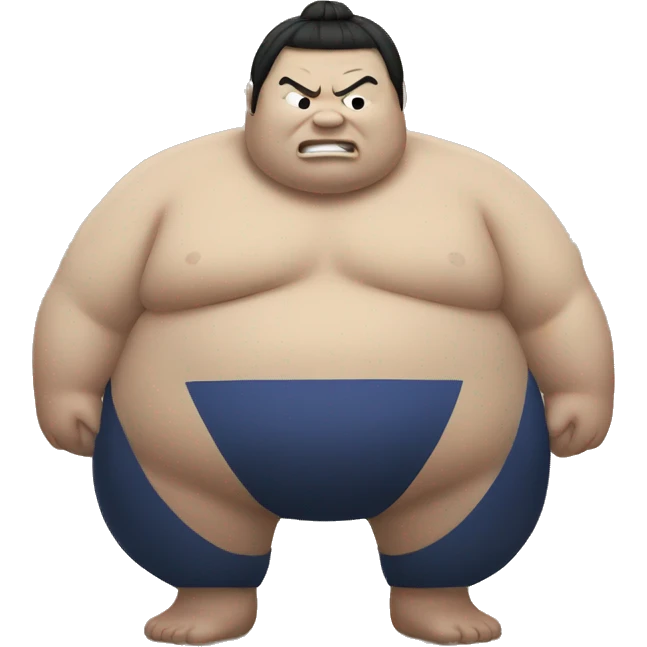 Sumo wrestling  emoji