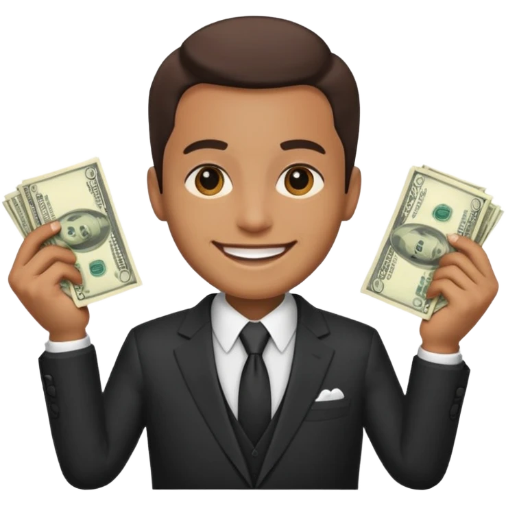 cash character emoji