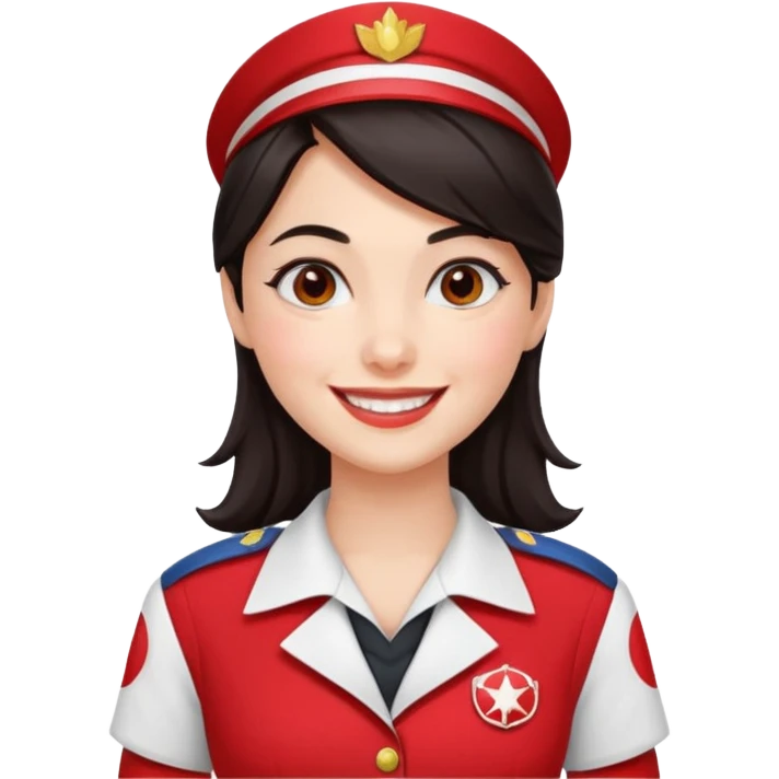 Nuka Cola Girl dark hair emoji