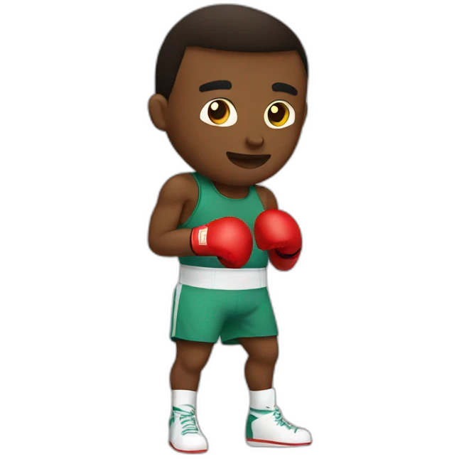 Boxing emoji