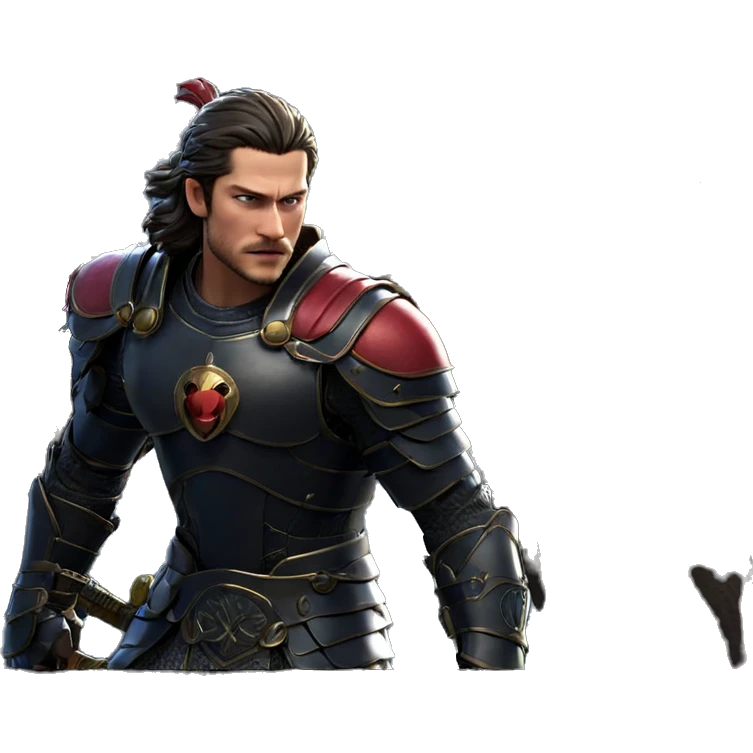 winged warrior in armor emoji