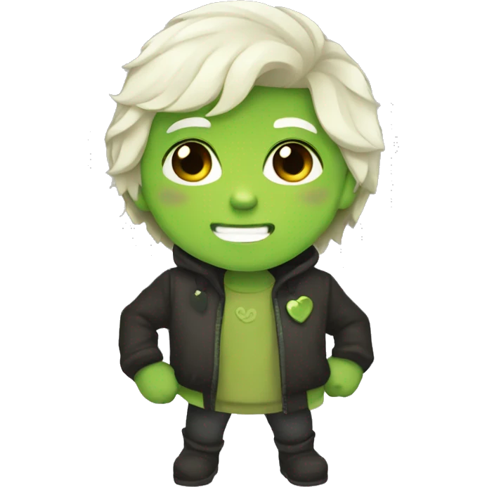 peridot heart emoji