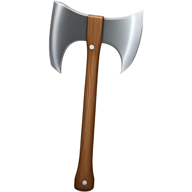 Wood axe emoji