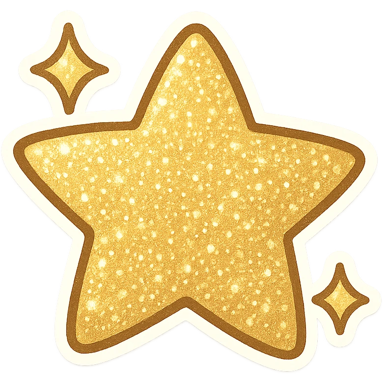 glitter object emoji