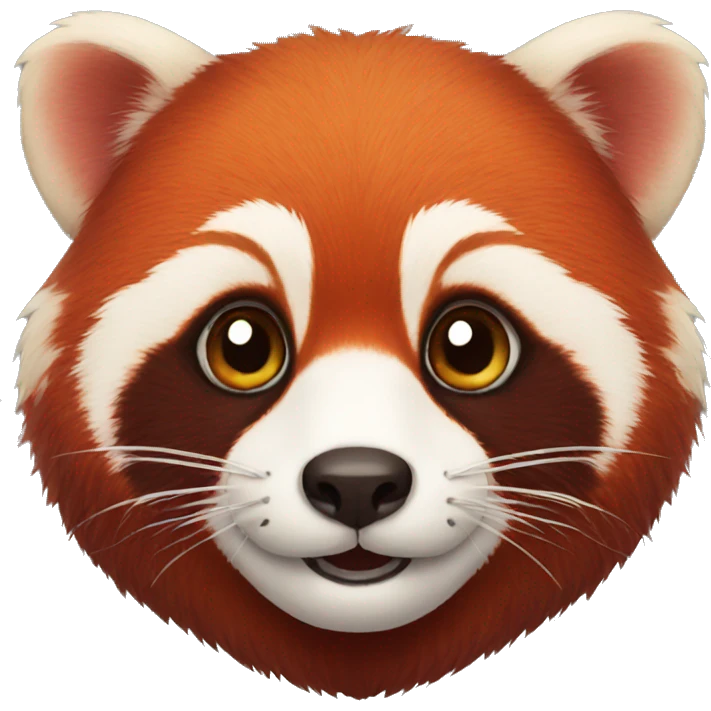 Red panda emoji