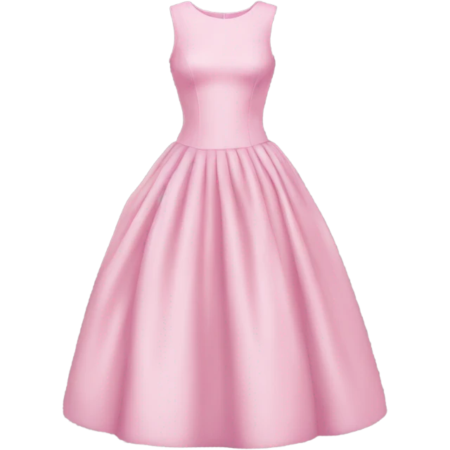 Pink Dior dress emoji