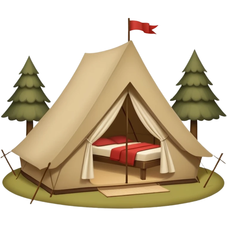 glamping emoji