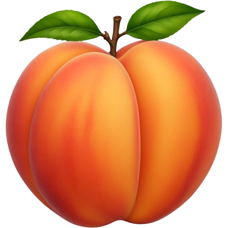 Peach emoji