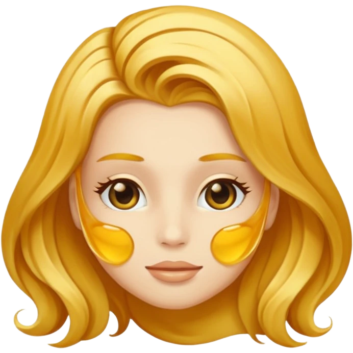 Gisou hair mask  emoji