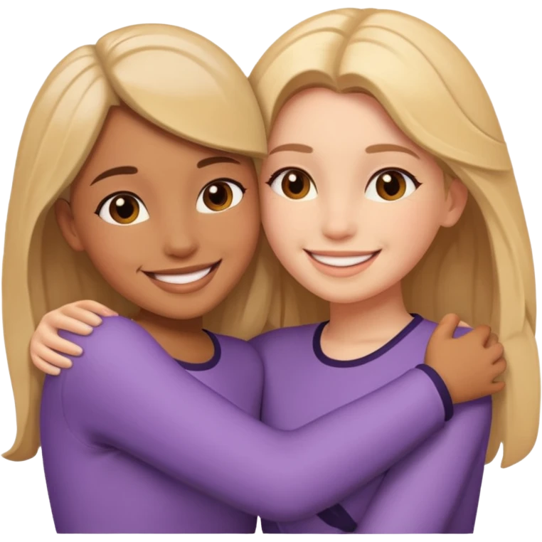 Two girl sex emoji
