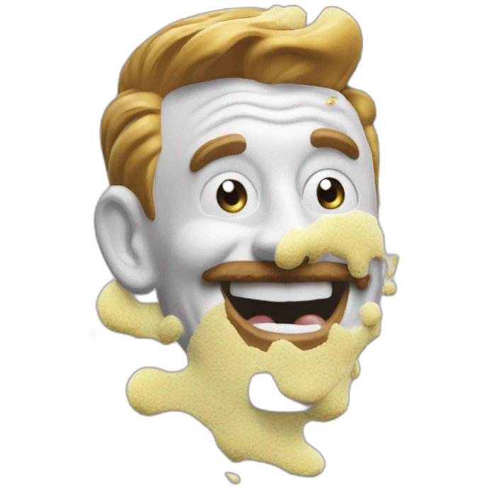 Chuckle Brother toothpaste advert covered in paste paste everywhere emoji