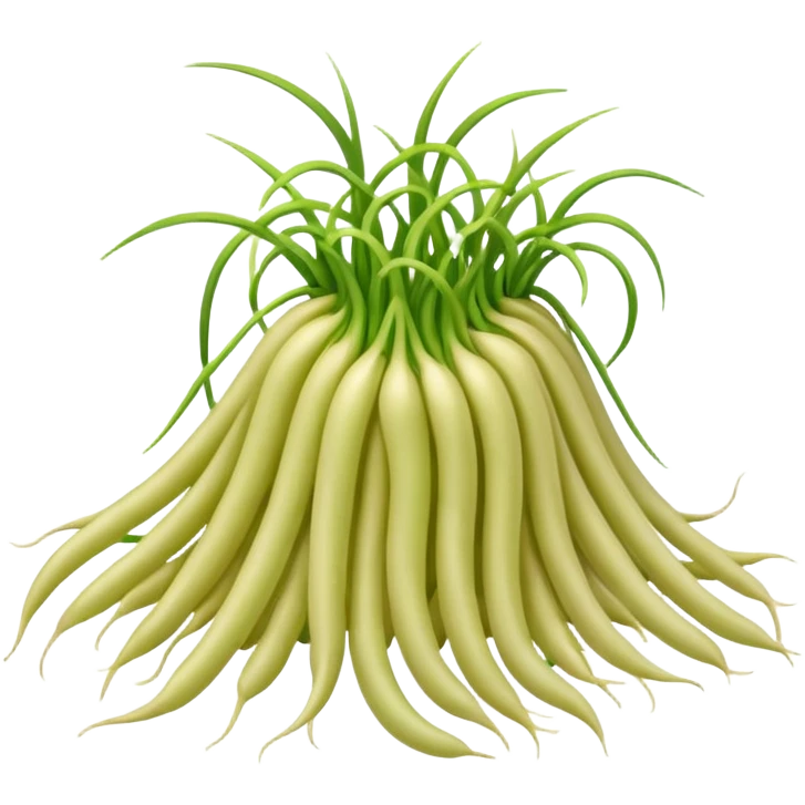 Bean sprouts laid emoji