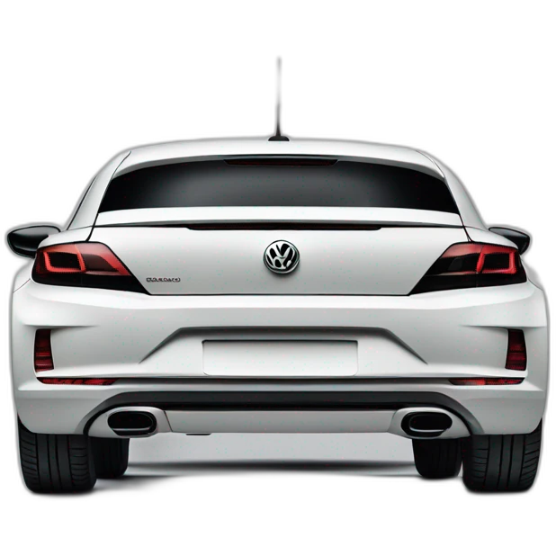 volkswagen scirocco white emoji