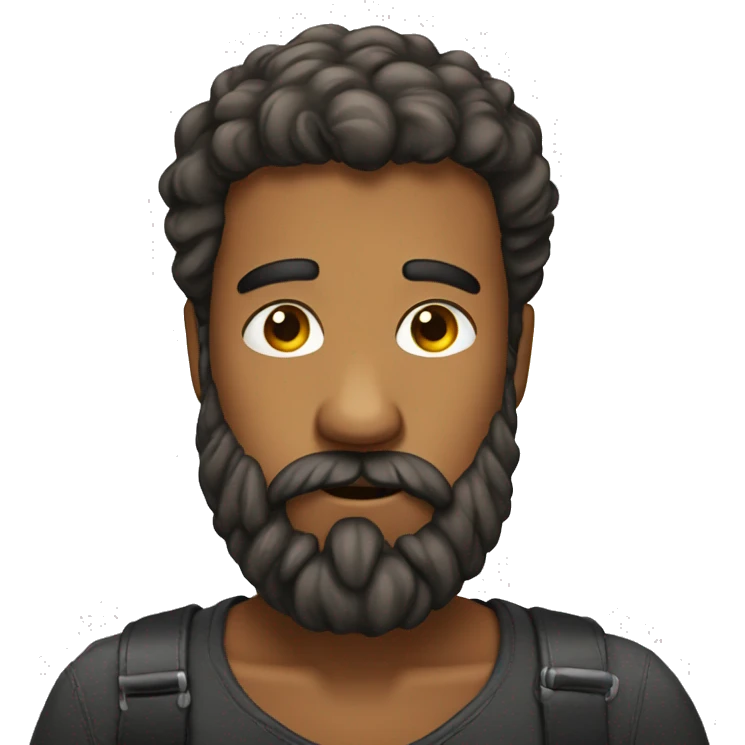 The sorry emoji but with a beard emoji
