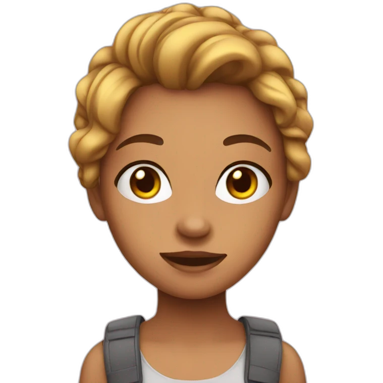 Teenager girl emoji